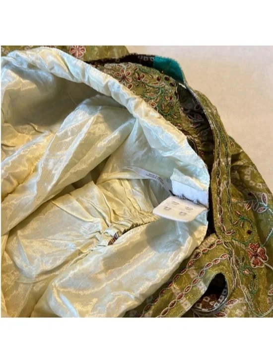 Free People Small Dress Into The Nights Maxi Embroidered lined boho - Picture 9 of 11